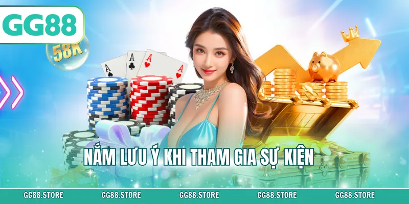 Nắm lưu ý khi tham gia sự kiện