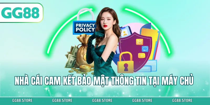 Nhà cái cam kết bảo mật thông tin tại máy chủ